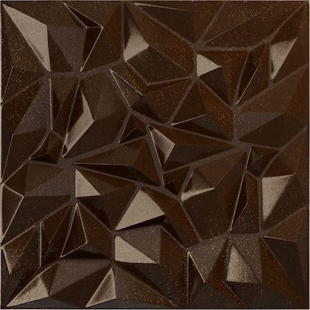 Ekena Millwork 19 5/8in. W x 19 5/8in. H Leto EnduraWall Decorative 3D Wall Panel Covers 2.67 Sq. Ft. WP20X20LTAMB